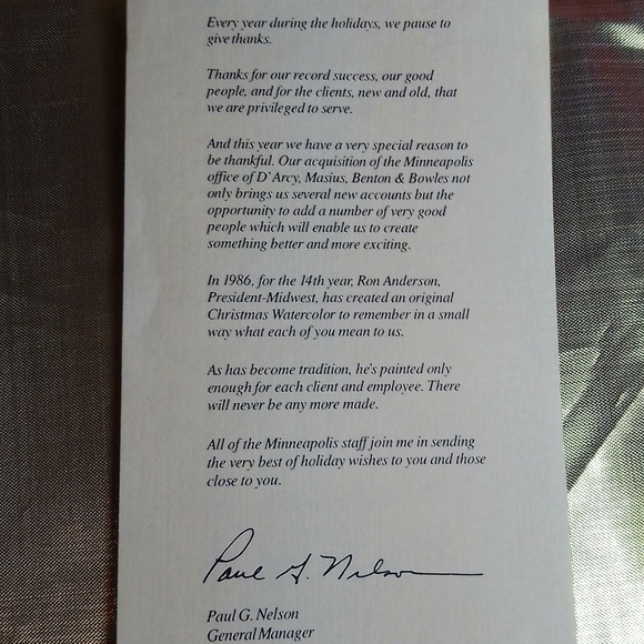 Ron Anderson one of a kind water color original painting - Picture 3 of 3